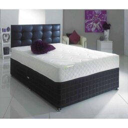 Rackhams Close Flame Hybrid Mattress - Soft Feel, Deep Quilted Plush Sleep Surface - White - 1 - 4ft Small Double Mattress (120cm x 190cm) - thumbnail 4