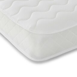 Rackhams Close Flame Hybrid Mattress - Soft Feel, Deep Quilted Plush Sleep Surface - White - 1 - 4ft Small Double Mattress (120cm x 190cm) - thumbnail 3