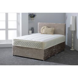 Rackhams Close Flame Hybrid Mattress - Soft Feel, Deep Quilted Plush Sleep Surface - White - 1 - 4ft Small Double Mattress (120cm x 190cm) - thumbnail 5