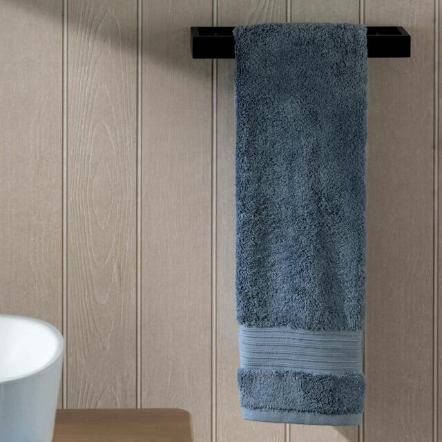 Rackhams Dusky Blue Egyptian Cotton Hand Towel - 2 Pack - image 1