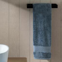Rackhams Dusky Blue Egyptian Cotton Hand Towel - 2 Pack - thumbnail 1