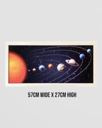 Rackhams Solar System Wall Art Print, Framed Space Poster for Star Gazers - thumbnail 6
