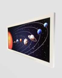 Rackhams Solar System Wall Art Print, Framed Space Poster for Star Gazers - thumbnail 3