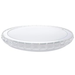 Rackhams Layla Stylish White Ceiling Lamp 26W Led Dimmable With Invluded Remote Shade Designed To Give The Effect Of A Starry Sky - thumbnail 4