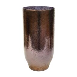 Rackhams Opulent Metallic Tall Vase - Metallic Bronze