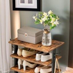 Rackhams 8 Tier Wide Shoe Rack - thumbnail 6