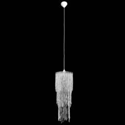 Rackhams Crystal Pendant Chandelier 26 x 70 cm - thumbnail 3