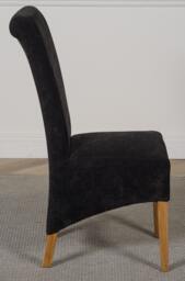 Rackhams Montana Fabric Dining Chair - Grey - 1 - thumbnail 4