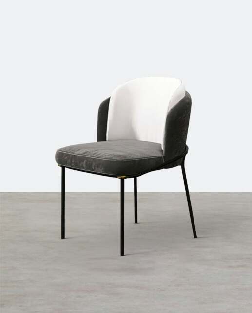Rackhams Philand Dining Chair, Velvet - image 1