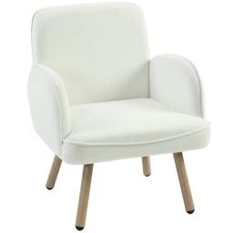 Rackhams Lounge Chair Velvet Upholstered Spring Cushion - Grey - thumbnail 3