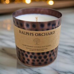 Rackhams Enchanted Forest (Pine) Scented Candle - Decorative Copper - thumbnail 4