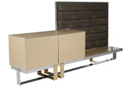 Rackhams Demas Media Unit with Wall Panel - thumbnail 6