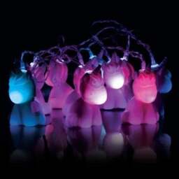Rackhams Unicorn Colour Changing LED String Lights Approx 200cm Length - Plastic - Multi - String Light - thumbnail 6