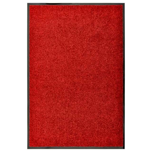 Rackhams Doormat Washable Red 60x90 cm - image 1