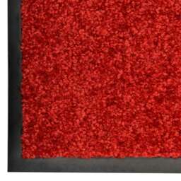 Rackhams Doormat Washable Red 60x90 cm - thumbnail 3