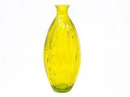 Rackhams Verano Recycled Glass - Ola Tall Vase - Orange - Recycled Glass - thumbnail 5