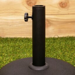 Rackhams 11kg Black Heavy Duty Round Garden Patio Parasol Umbrella Base - Outdoor Umbrella & Parasols - thumbnail 4
