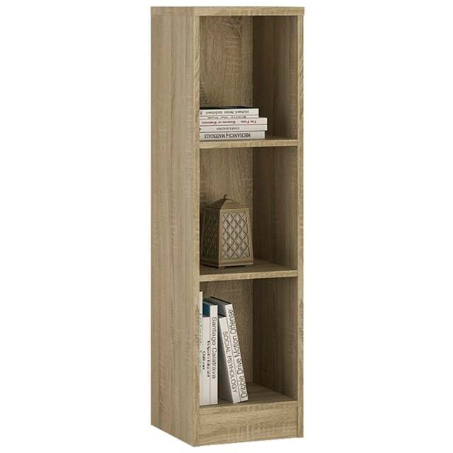 Rackhams 4 You Medium Narrow Bookcase in Sonama Oak - Sonama Oak - Wood - 1 - image 1