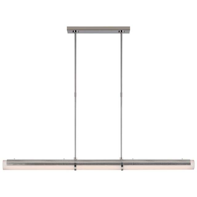 Rackhams Precision Large Linear Chandelier - Polished Nickel - image 1