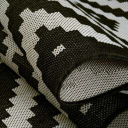 Rackhams Ecology Outdoor Rug Black - 100bl - 140X200 cm - thumbnail 3