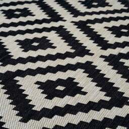 Rackhams Ecology Outdoor Rug Black - 100bl - 140X200 cm - thumbnail 2