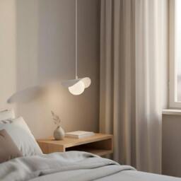 Rackhams RITUAL Pendant lamp 1 x G9 White with White Shade - thumbnail 3