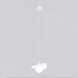 Rackhams RITUAL Pendant lamp 1 x G9 White with White Shade