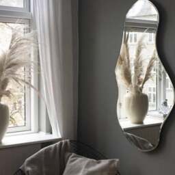 Rackhams RE44 Wall Mirror For Living Room, Irregular - Large 73*130cm - thumbnail 4