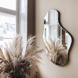 Rackhams RE44 Wall Mirror For Living Room, Irregular - Large 73*130cm - thumbnail 1