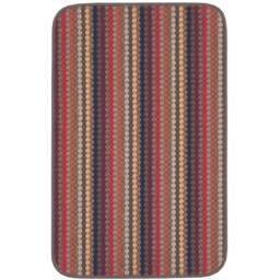 Rackhams Washable Brown Stripe Mats - 57X90 cm - thumbnail 1