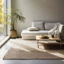 Rackhams Handwoven Jute Brown Rug – Natural Colour - 160X230 cm - thumbnail 6