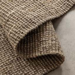 Rackhams Handwoven Jute Brown Rug – Natural Colour - 160X230 cm - thumbnail 3