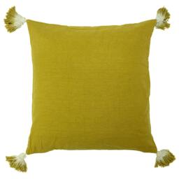 Rackhams Eden Slub Cushion Cover - Moss - 45cm x 45cm - Moss - 100% Cotton - thumbnail 3