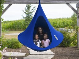 Rackhams Double Cacoon Hanging Chair - Island Vibe - thumbnail 2