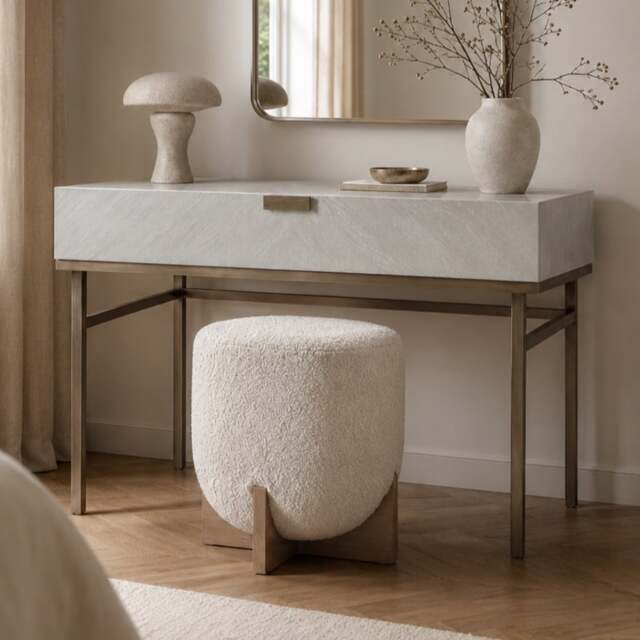 Rackhams Whisper Stool - Pack of 2 - Ivory - image 1