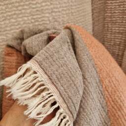 Rackhams Sahara Muslin Cotton Throw Blanket - thumbnail 2