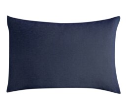 Rackhams Pillowcase - Navy - Standard - thumbnail 2