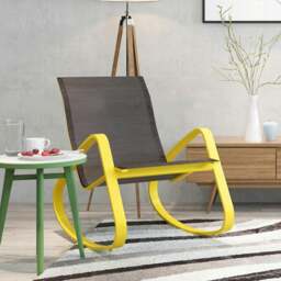 Rackhams IP023 Modern Rocking Chair, Indoor/ Outdoor Furniture - thumbnail 4