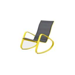 Rackhams IP023 Modern Rocking Chair, Indoor/ Outdoor Furniture - thumbnail 2