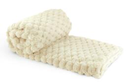 Rackhams Lush Faux Rabbit Fur Throw - Cream - 140x180cm - thumbnail 5