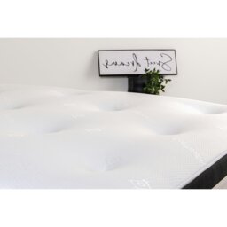 Rackhams 3D Quilted Tuft Mattress - 20cm Deep, Soft Comfort, Airflow Border - Black - 1 - 4ft Small Double Mattress (120cm x 190cm) - thumbnail 5