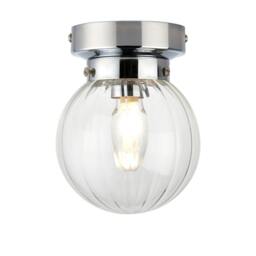 Rackhams Amelie IP44 Flush Polished Chrome Ceiling Light - thumbnail 5