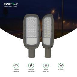 Rackhams 50W LED Streetlight Waterproof IP65 6000k Wall Light, Ideal Street Lamp To Install At a Height Of 6-8 Meters, 5 Years Warranty - thumbnail 6