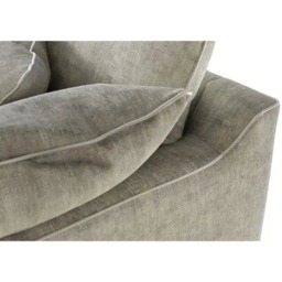Rackhams Milano U Shaped Corner Sofa Full Back Stone - Stone - thumbnail 2