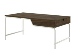 Rackhams Webster Coffee Table with 1 Drawer in Walnut Look - Brown - thumbnail 5