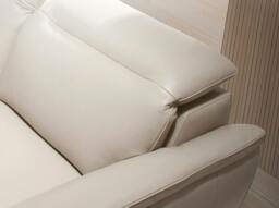 Rackhams Taupe leather sofa 6131/6132 - 2 - thumbnail 6