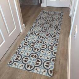 Rackhams Recycled Patchwork Multicolour Mat 50x150 cm - Multicolour - thumbnail 2