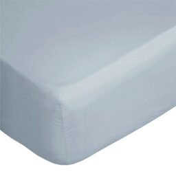 Rackhams 400 Thread Count Egyptian Cotton Fitted Sheet - Duck Egg Blue - Duck Egg Blue - Kingsize - 100% Egyptian Cotton - thumbnail 3