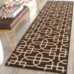Rackhams Siam Gel Mat - Brown Cream - 80cm x 300cm (2.6ft x 9.8ft) - thumbnail 2