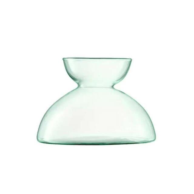 Rackhams LSA Canopy 9.5cm Recycled Glass Vase - Glass - 1 - Clear - image 1